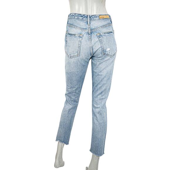 GRLFRND $215 Karolina High Rise Straight Crop Jeans A little more love Size 26 - Picture 3 of 12